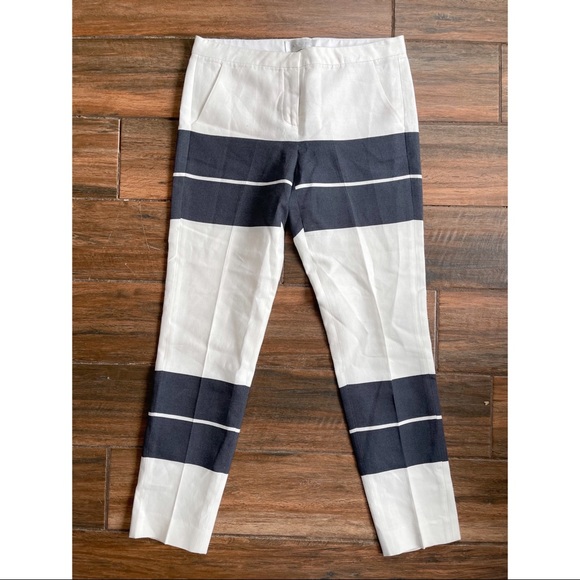EEUC A.LC. Straight Leg Stripe Trousers